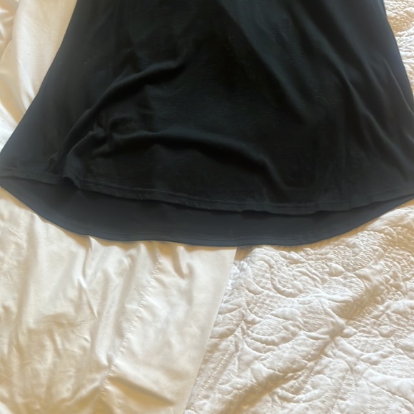 Women Casual V-Neck T-Shirts Loose Puff Short Sleeve Tops Tunic Blouse - Picture 3 of 3